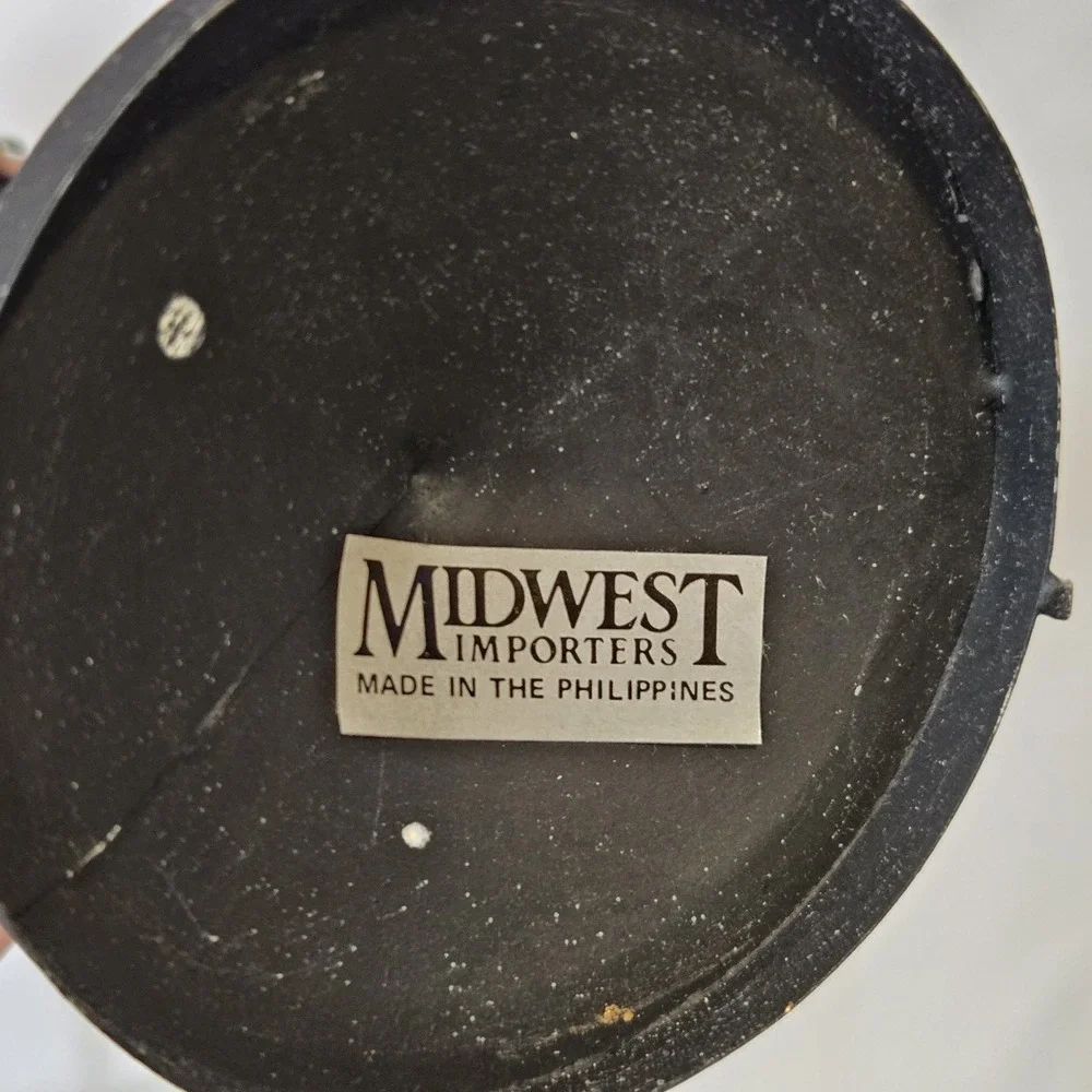 Vintage Midwest Importers Metal Christmas Lamp Post Noel Sign Holiday Decor 15